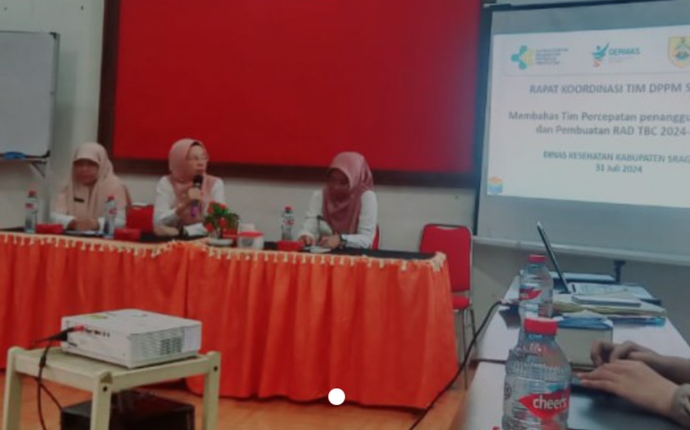 Rakor Pencegahan TBC di Sragen