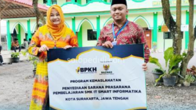 SMK IT Smart Informatika Solo merasa bangga dengan pencapaian ini, sekolah berhasil meraih peringkat III dalam