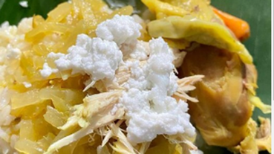 Nasi liwet yang lezat di Solo