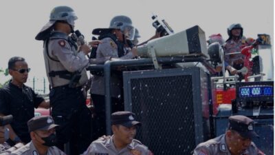 Polres Sragen Apel Gelar Pasukan Jelang Pilkada Serentak 2024, Bupati Yuni Takjub