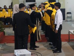 Pengukuhan Mahasiswa Baru, UPS Cetak Generasi Unggul, Berkarakter, Inovatif, Adaptif dan Global