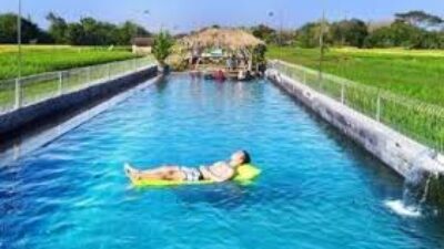 Keunikan Kolam Renang Pesona Alam Tirta Klaten, Berenang di Tengah Sawah
