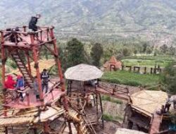 Omah Bambu Merapi Boyolali, Surga Foto Instagramable