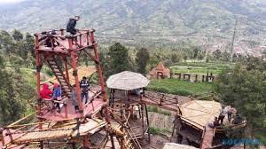 OMAH BAMBU MERAPI - Omah Bambu Merapi Boyolali seperti surga foto yang instagramable.