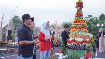 Festival Candi Kembar ke-5 di Klaten Kembali Diramaikan Kirab Gunungan