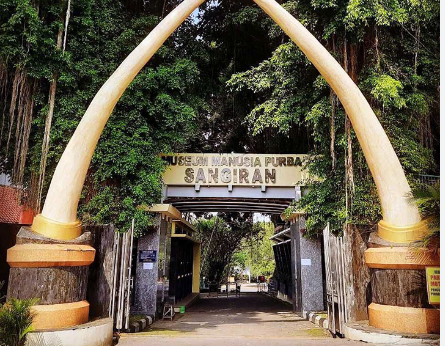 Sangiran di kabupaten Sragen salah satu kota bersejarah di jawaTengah