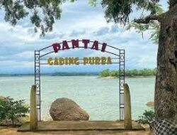 Pantai Gading Purba Wonogiri Semakin Viral, Jadi Spot Nongki Low Budget