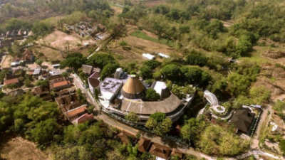 Desa wisata Sangiran di sragen menyimpan banyak benda purbakala