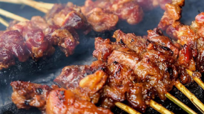 Sate kambing legendaris mungkung Sidoharjo Sragen yang selalu jadi rujukan