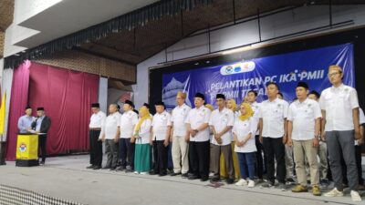 Pengurus Cabang IKA PMII dan PMII Tegal Dilantik, Bangun Graha Senilai Rp 690 Juta