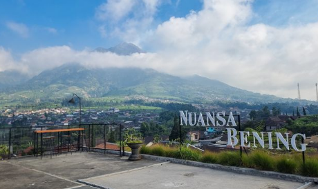 Kafe nuansa bening Boyolali dengan nuansa pemandangan Merapi