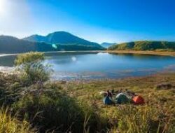 Telaga Dringo Tempat Terindah di Dataran Dieng, Mirip Ranu Kumbolo