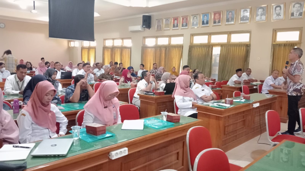 Workshop program spesialist ChildFund International yang diselenggarakan di SMK N 1 Mojosongo, Boyolali.