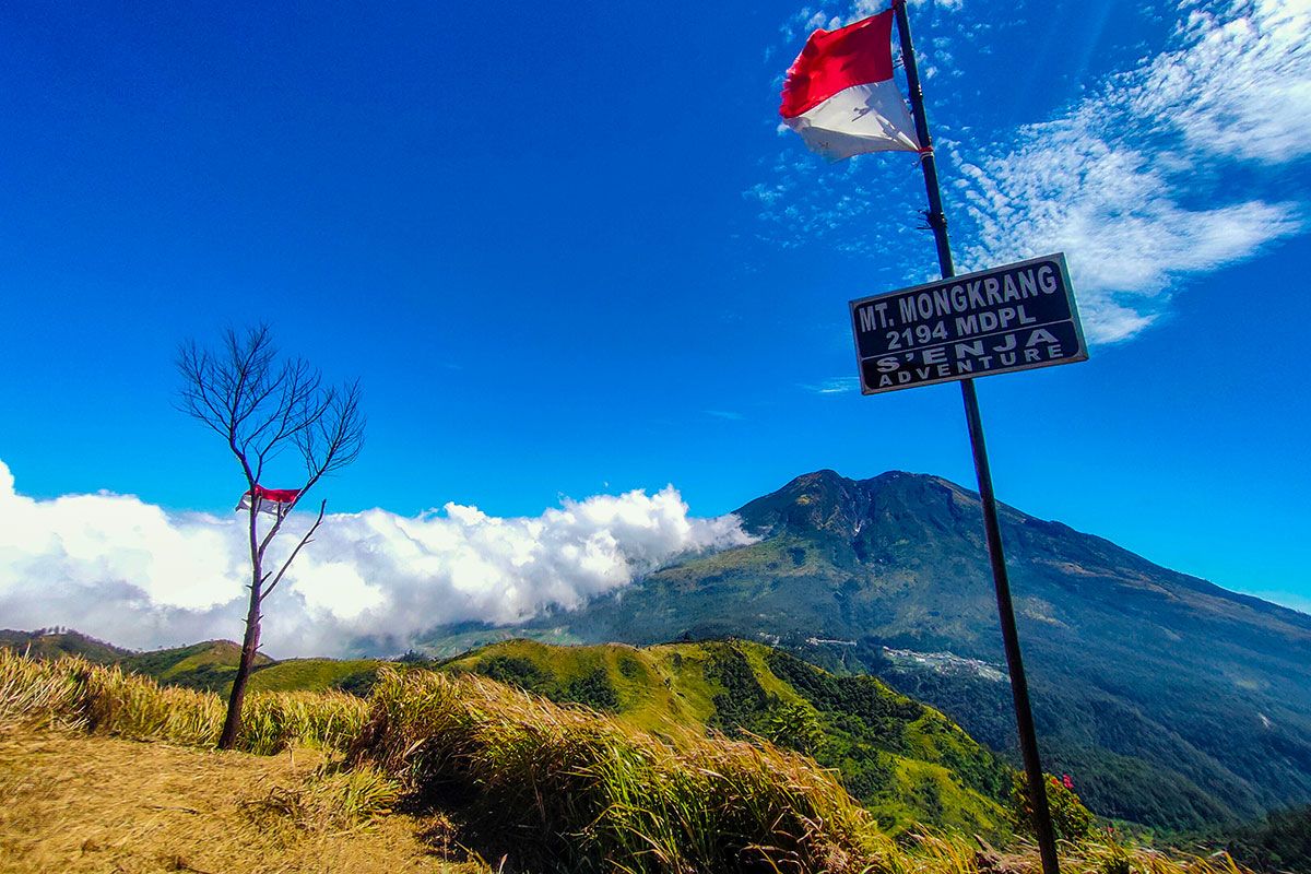 Bukit Mongkrang merupakan destinasi wisata dengan keindahan alam yang terletak di kaki gunung lawu.
