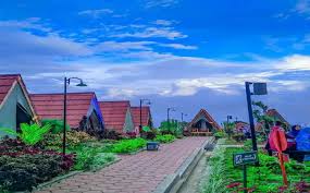 Girimanik Mountain camp sejuknya di dataran tinggi.