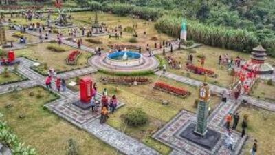 Wisata Merapi Park keliling dunia sehari.