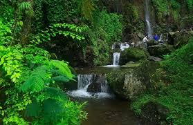 Air Terjun Parang Ijo menjadi wisata alam di Ngargoyoso.