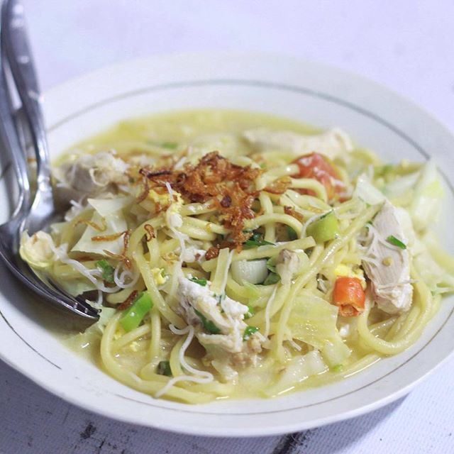 Inilah bakmi Jawa amora presiden yang lezat di Solo.