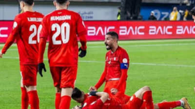 Timnas Bahrain saat mengalahkan Quwait di Piala Teluk 2024