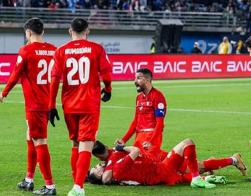 Timnas Bahrain saat mengalahkan Quwait di Piala Teluk 2024