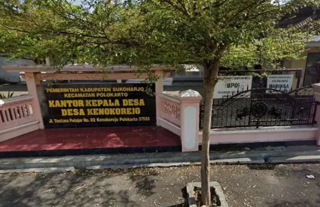 Salah satu kantor kepala desa yang ada di Sukoharjo.