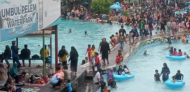 Wisata Umbul pelem Desa Wunut Pulung Klaten