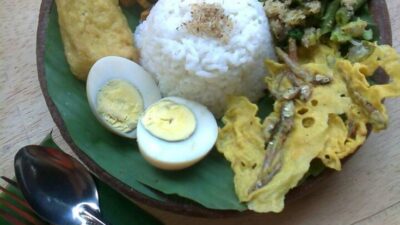 Nasi Khas Klaten yang sederhana tetapi memiliki rasa yang nikmat