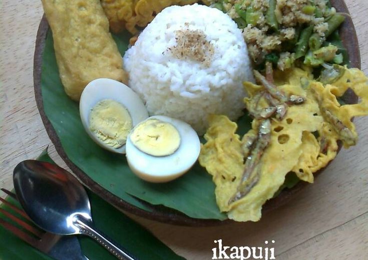 Nasi Khas Klaten yang sederhana tetapi memiliki rasa yang nikmat