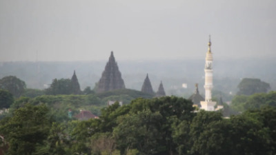 Bukit Gal Pentjil Klaten dengan panorama yang Indah