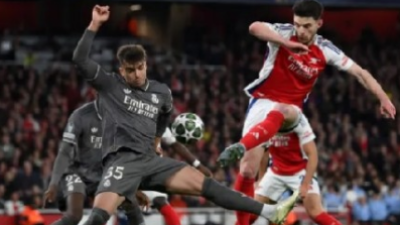 Arsenal Raih Kemenangan 3-0 Atas Real Madrid di Emirates, Berkat 2 Gol Oleh Declan Rice