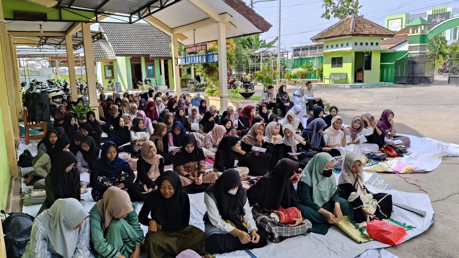 Untuk menghadapi ujian