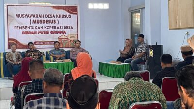 Butuh Keseriusan dan Komitmen Pemerintah dalam Mengelola Koperasi Merah Putih di Desa Grogol