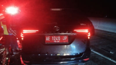 Kecelakaan tragis di jalan tol