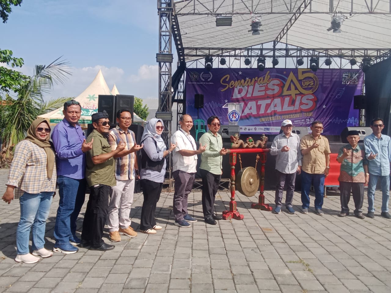 Semarak Dies Natalis UPS yang Ke- 45 Resmi Di Buka