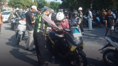 218 Pelanggar Tertangkap dalam Operasi Patuh Candi 2025 Satlantas Solo