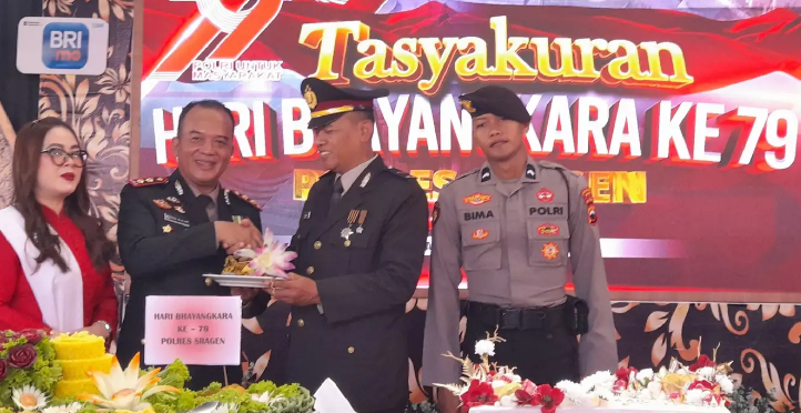 Hari Bhayangkara Kapolres Sragen Menjalin Kerja Sama