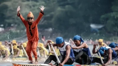 Pacu Jalur Mendunia, Lomba Tradisional di Sungai Kuantan Jadi Harta Karun Budaya Riau