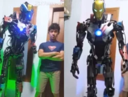 Warga Tegal Sulap Barang Rongsokan Jadi Robot Bernilai Tinggi