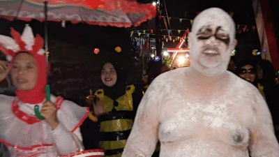 Warga Teguhan merayakan HUT Kemerdekaan