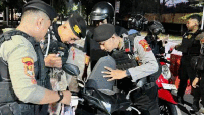 34 Pendukung Ditangkap Polisi Saat Pertandingan