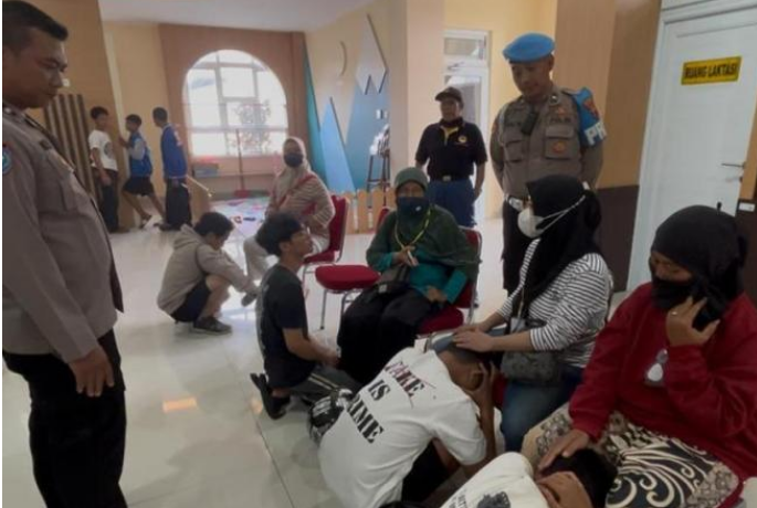 65 Anak Ditangkap Setelah Terlibat