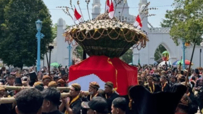 Acara Grebeg Maulud dihadiri