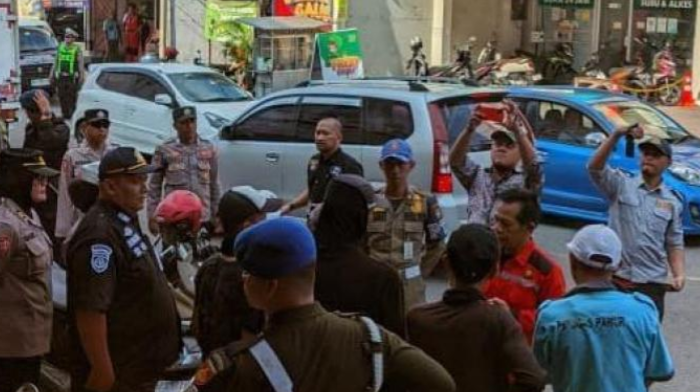 Operasi bersama jukir di Solo