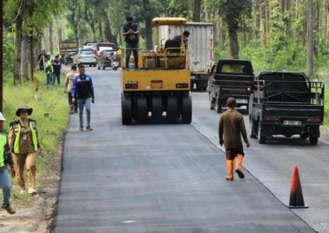 Perbaikan Jalan di Jateng Capai 89,9%