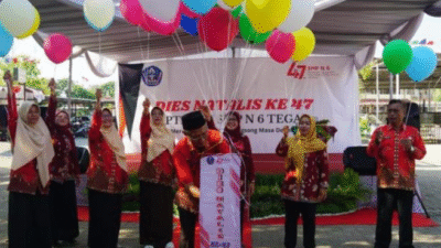 Perayaan Ulang Tahun ke-47 SMP Negeri 6 Tegal Meriah, Dihadiri Sekitar 800 Peserta