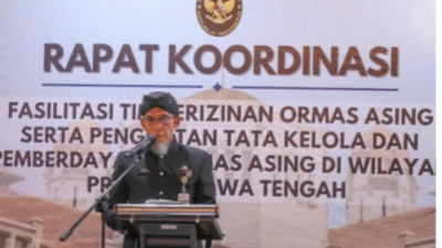 Jateng Miliki 21 Ormas Asing