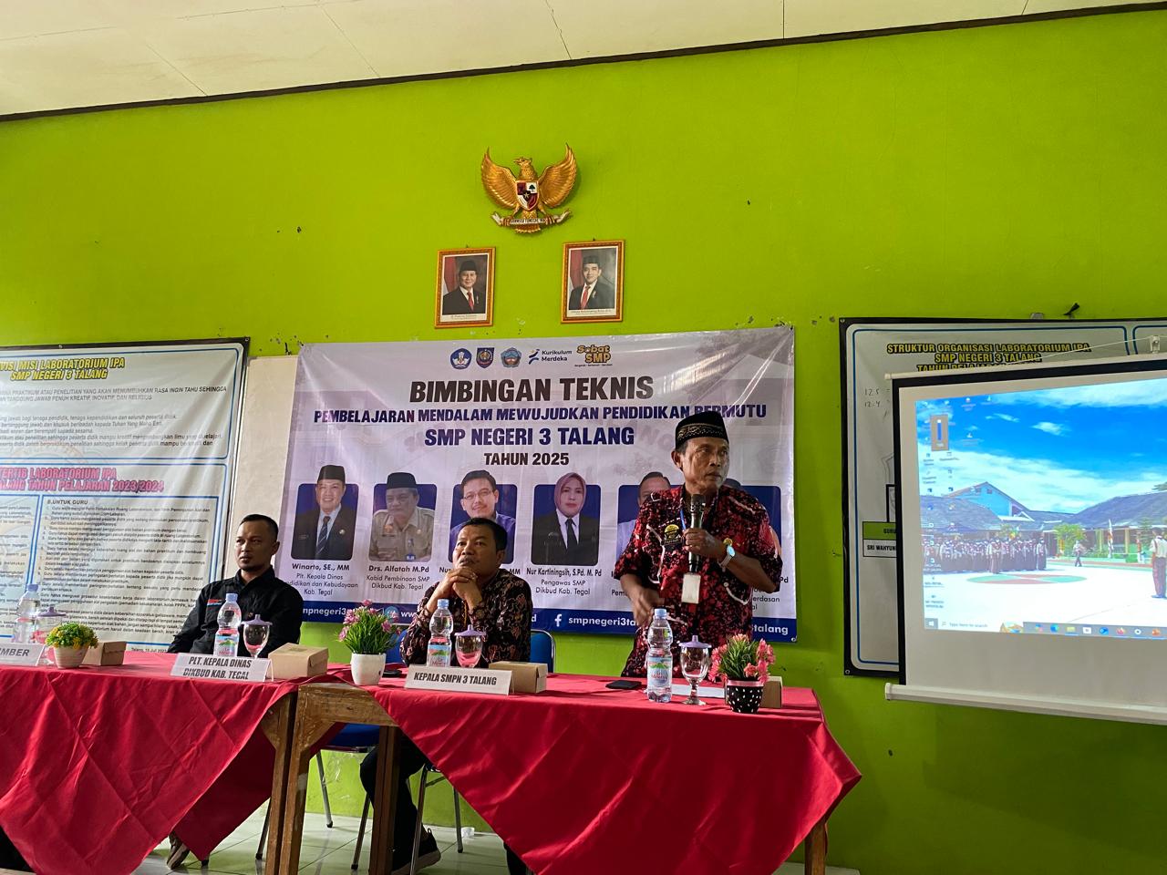 SMP Negeri 3 Talang Gelar Bintek