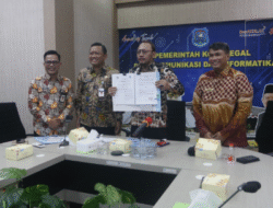 Pemkot Tegal Lakukan PKS OP4D dengan DJP dan DJPK Secara Daring