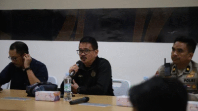 Pertandingan Persija Vs PSBS di Stadion