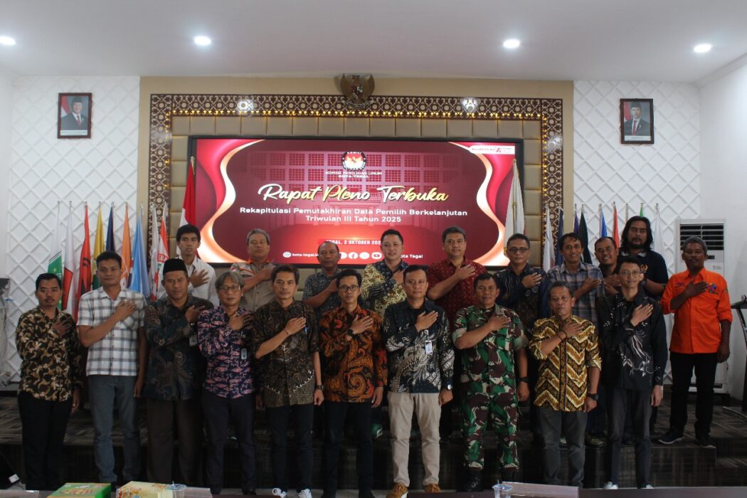 KPU Kota Tegal Mencatat Perubahan